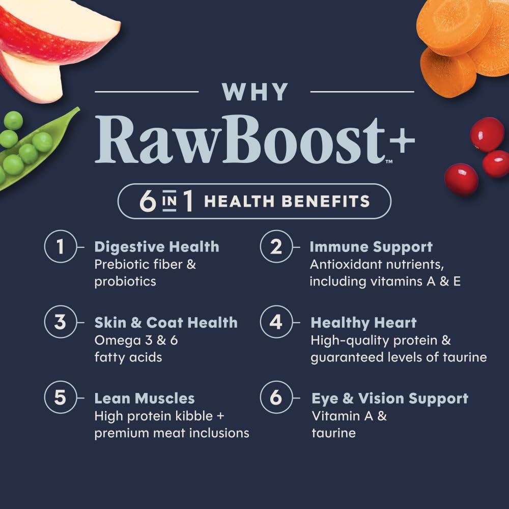 Instinct RawBoost freeze-dried chicken pieces close-up for real meat flavor