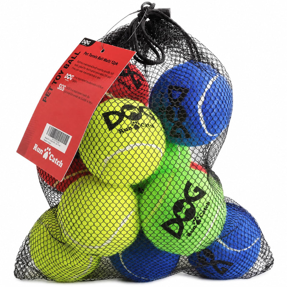 INSUM vista frontal del pack de 12 pelotas, ideal para juegos largos
