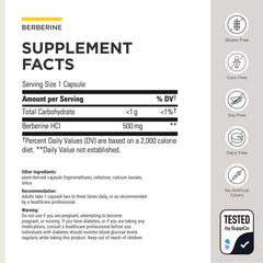 Integrative Therapeutics etiqueta con ingredientes y controles de calidad claros