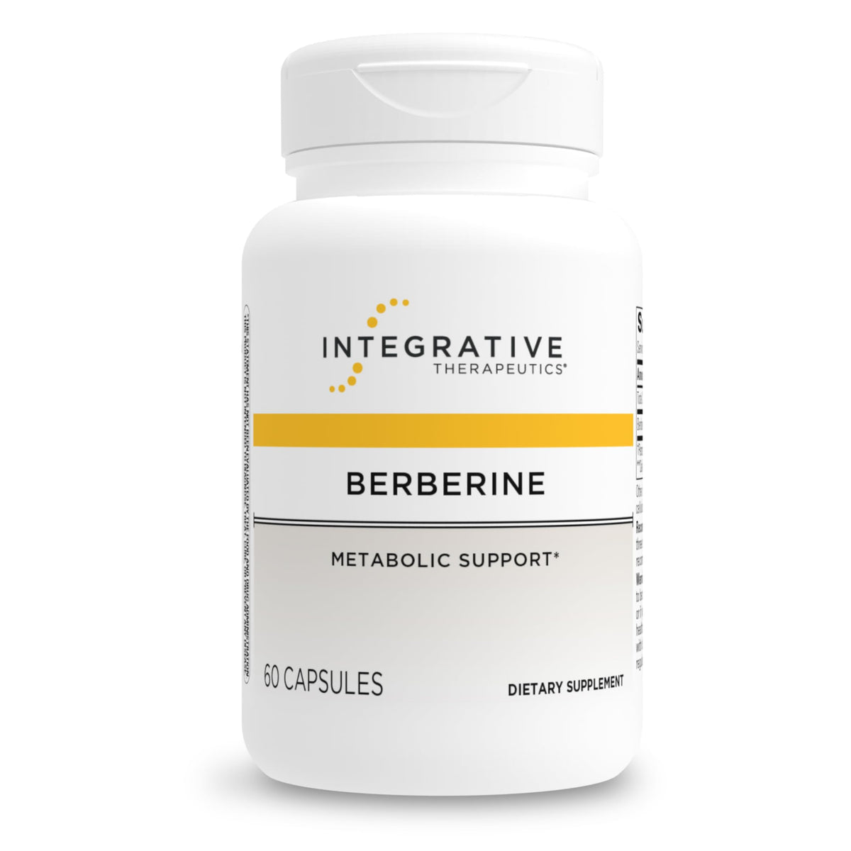 Integrative Therapeutics envase frontal mostrando berberine y beneficio metabólico