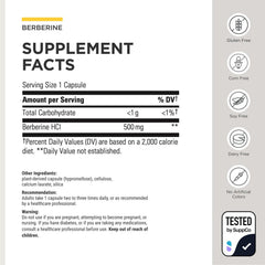 Integrative Therapeutics etiqueta lateral con información de ingredientes y claridad