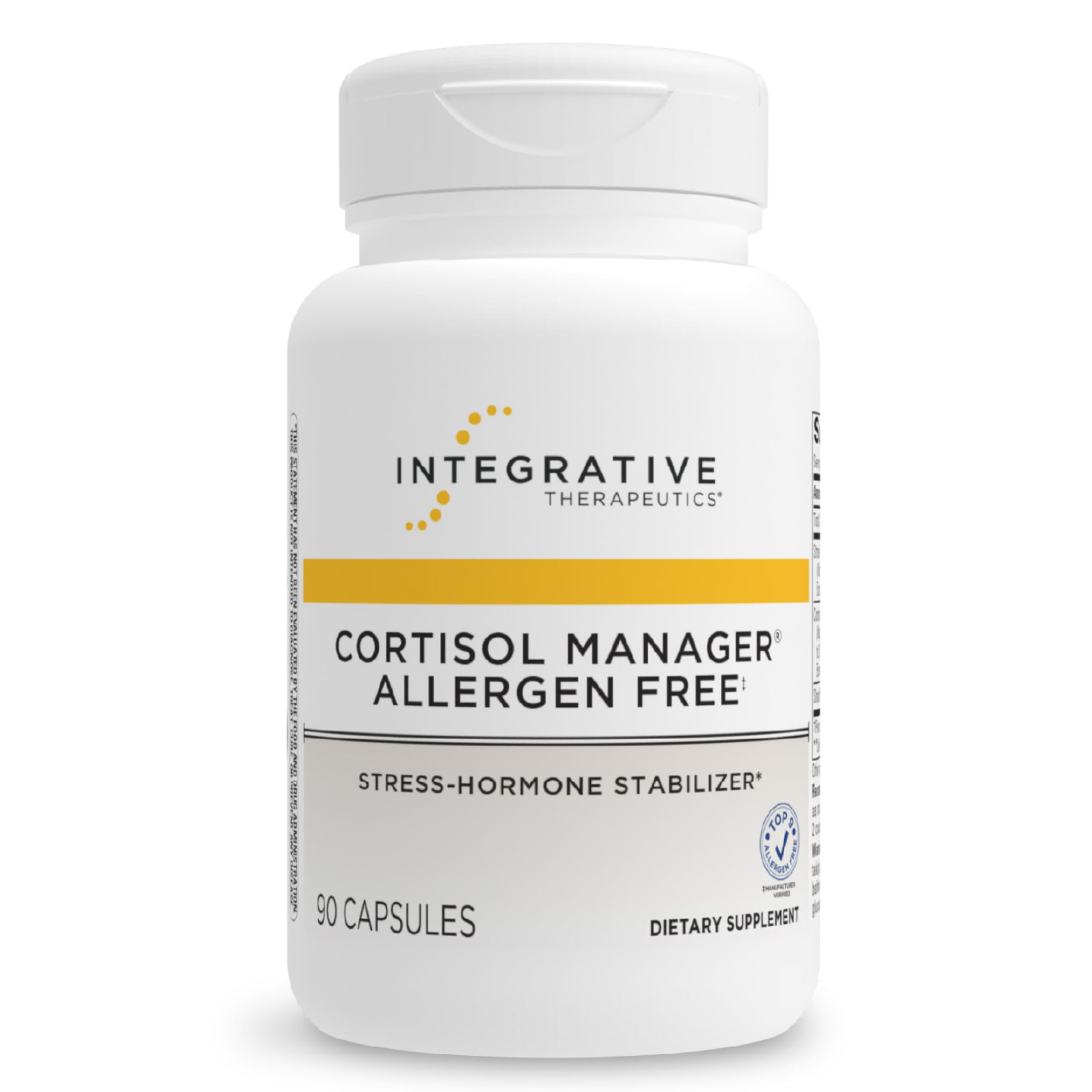 Integrative Therapeutics vista frontal del envase mostrando presentación y beneficio