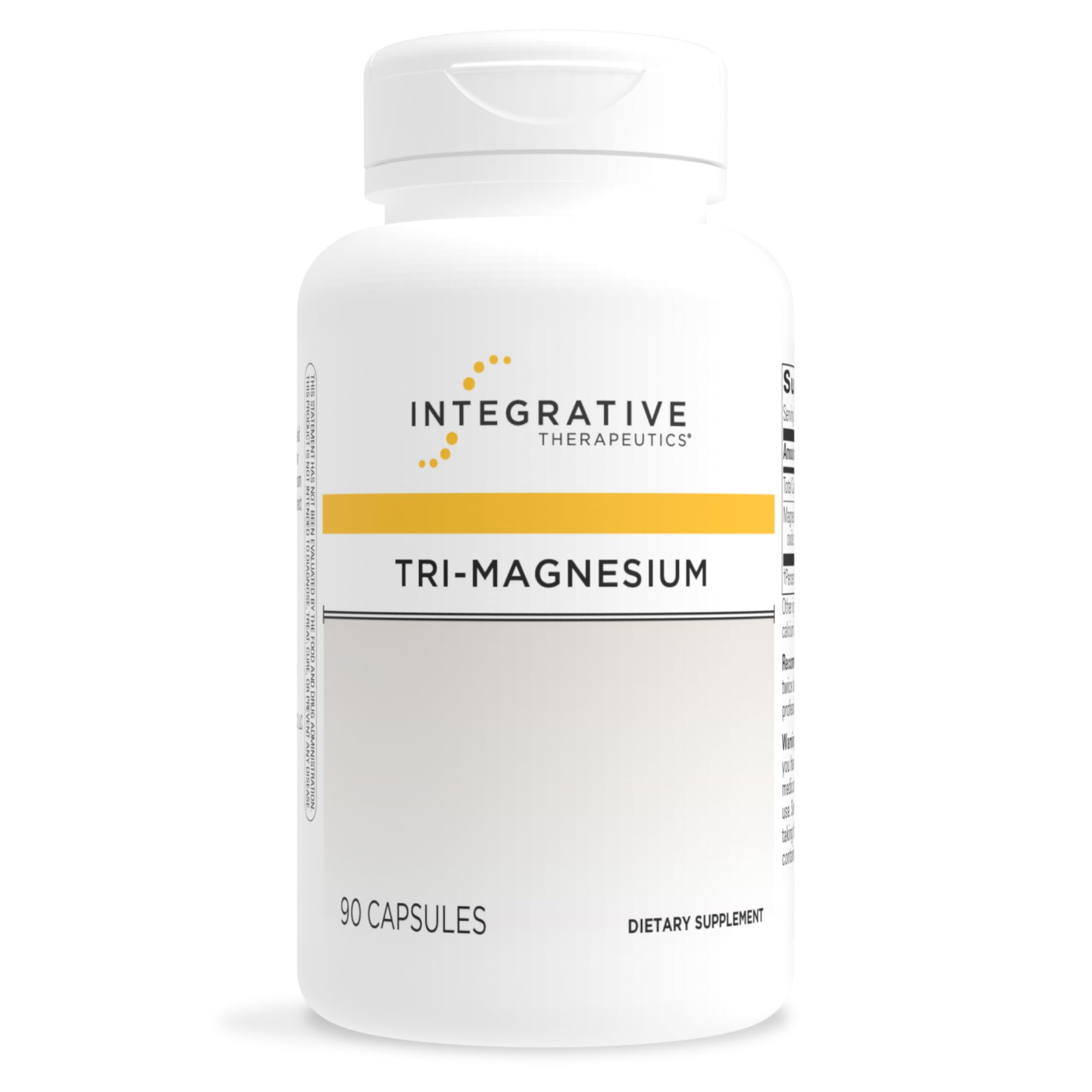 Integrative Therapeutics front packaging showing supplement benefit and clean formulation