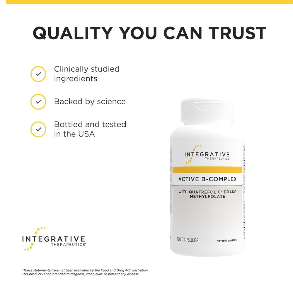Integrative Therapeutics persona tomando suplemento como hábito diario