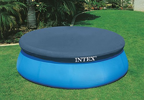 Intex detalle del material PVC y ojales con cuerda que asegura la cubierta