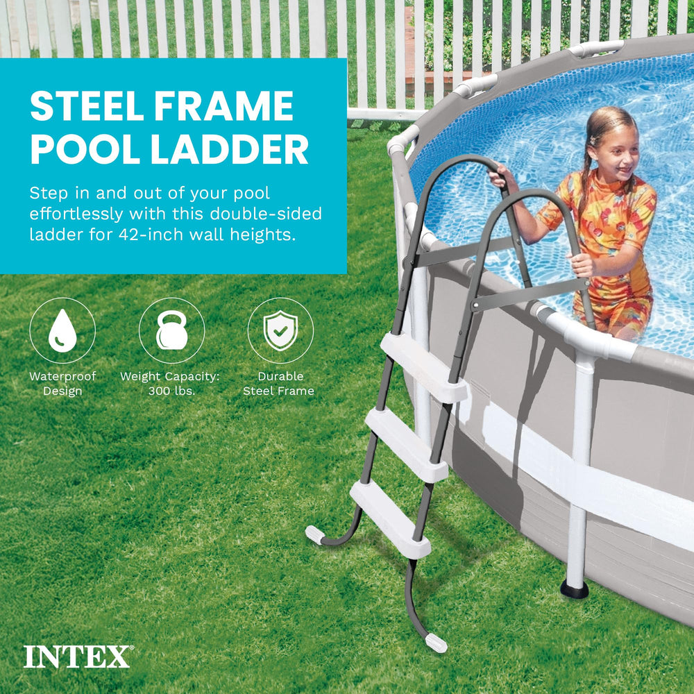 Intex detalle del peldaño antideslizante para mayor tracción
