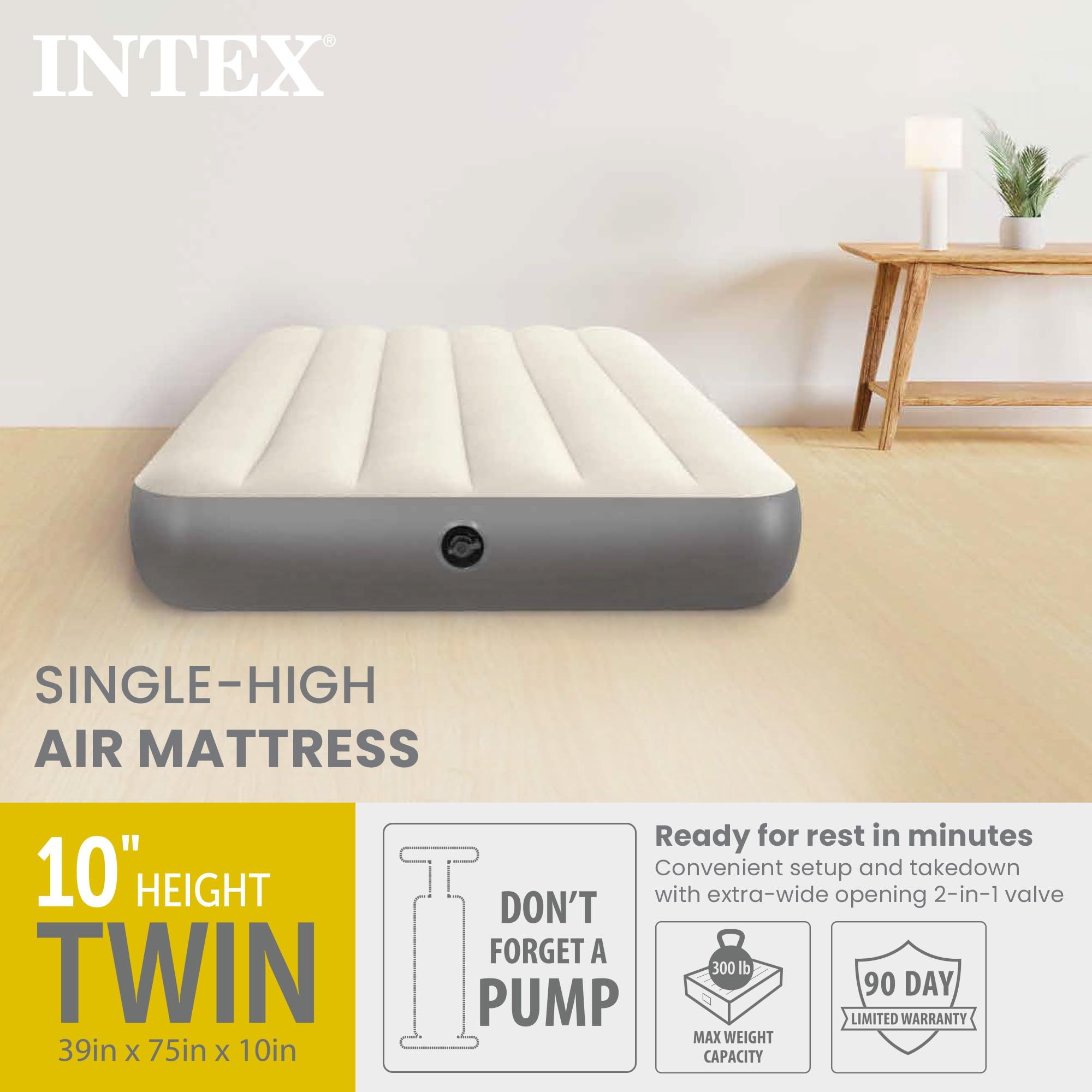 Intex primer plano de la superficie aterciopelada para mayor confort