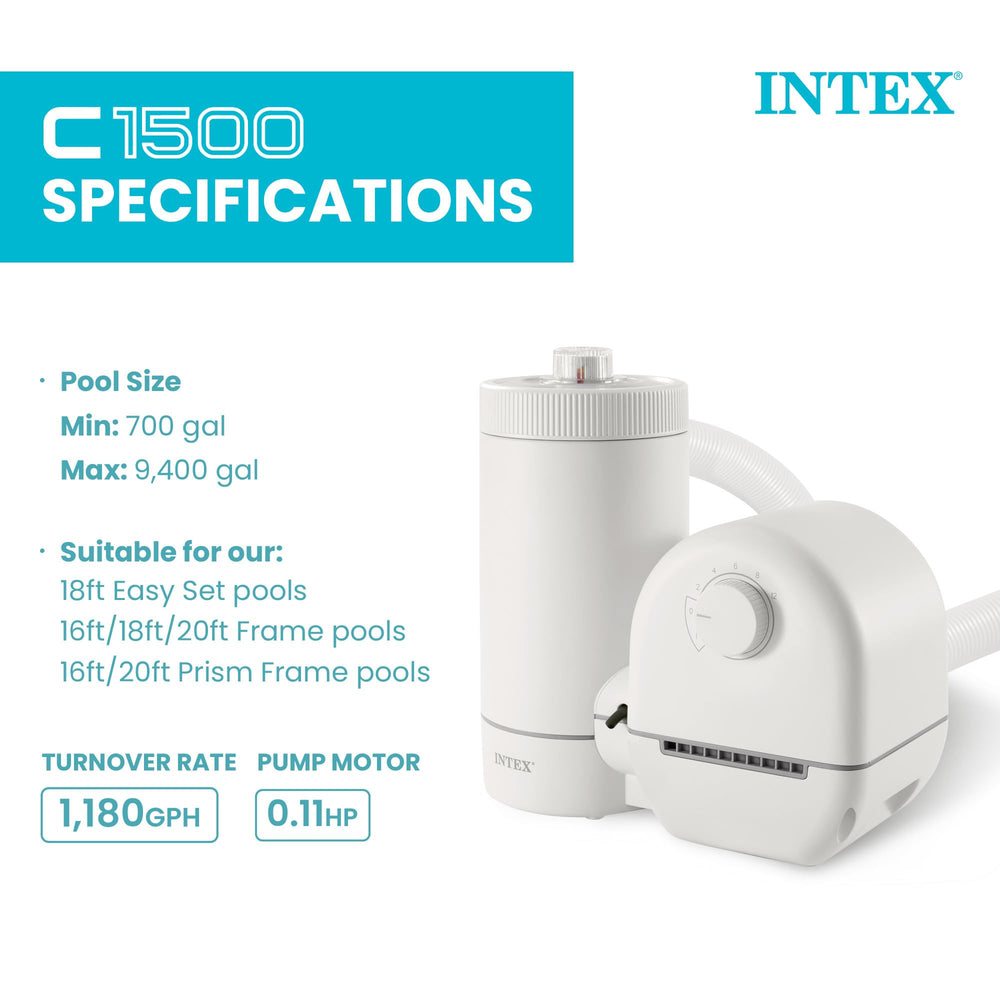 Intex detalle HydroAeration mostrando inyección de aire y circulación mejorada