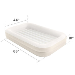 Intex plush surface close-up showing soft texture and child comfort