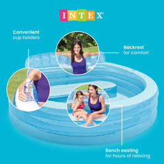 Intex posavasos integrados para mantener bebidas seguras junto al agua