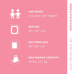 Intex removable inner mattress detail showing lightweight cushion benefit