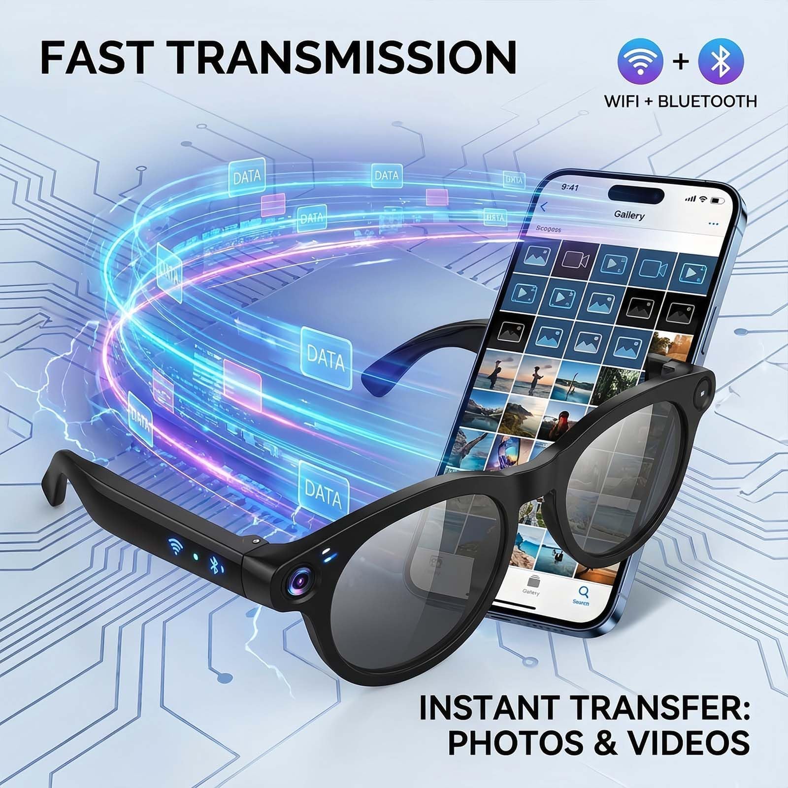 iONCT emparejadas por Bluetooth con teléfono para llamadas nítidas
