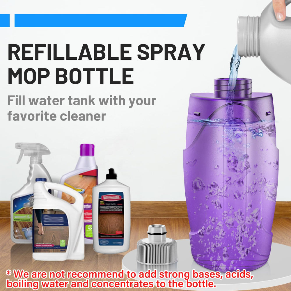 IOPRETTY botella 500 ml recargable para reducir residuos y coste