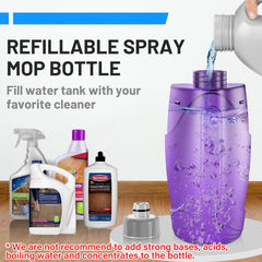 IOPRETTY botella 500 ml recargable para reducir residuos y coste