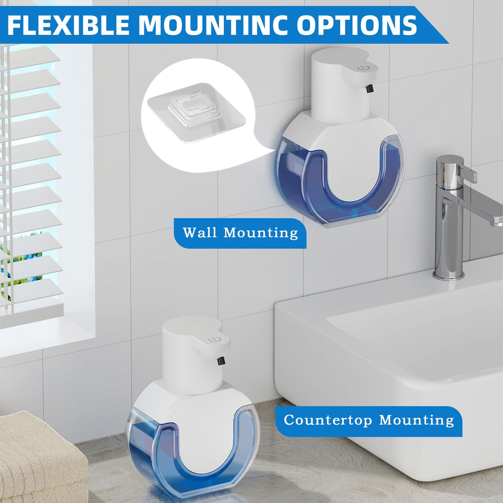 Ipefan montaje en pared instalado junto al lavabo, ahorro de espacio