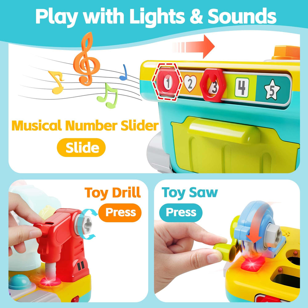 iPlay, iLearn tornillos y engranajes en detalle para desarrollar motricidad fina