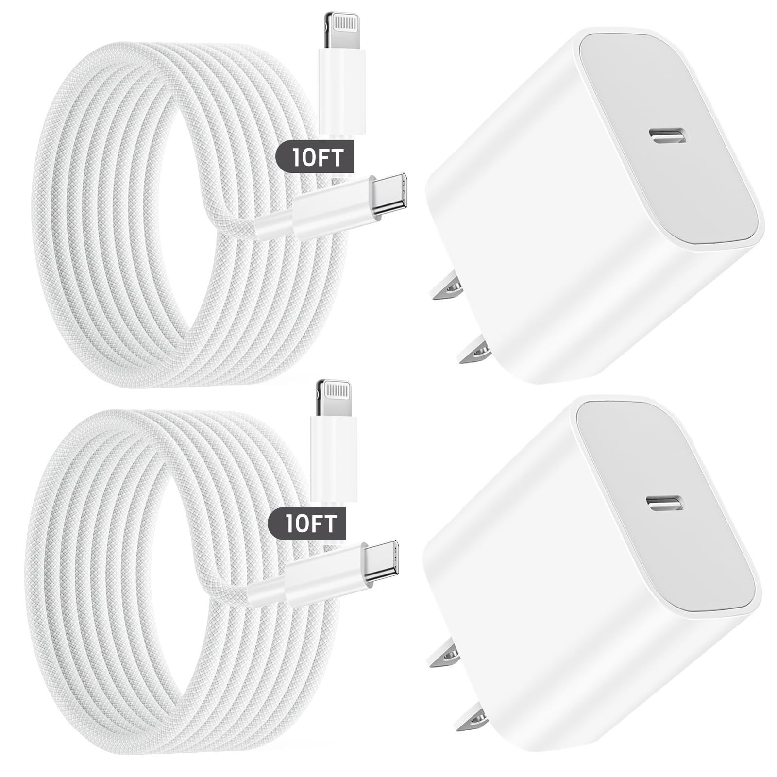 ipremium cargador 20W frontal con diseño compacto y carga rápida