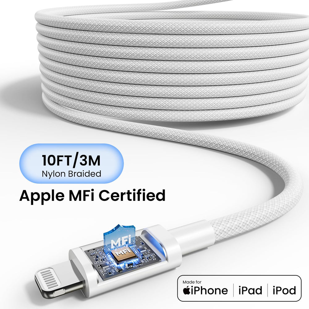 ipremium cable extendido 3 metros mostrando largo para uso cómodo