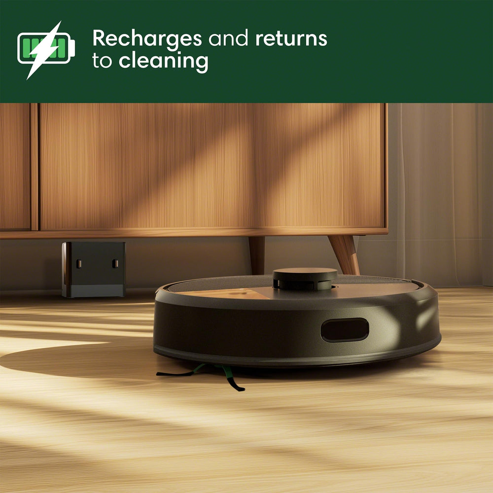 iRobot Roomba 105 estación de carga regresando para recargar automáticamente