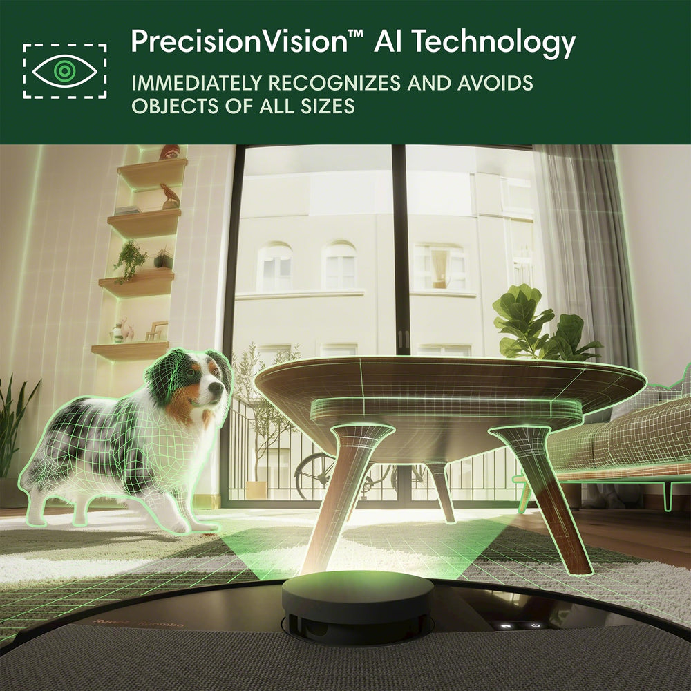 iRobot Roomba mapeo LiDAR en acción mostrando planificación eficiente
