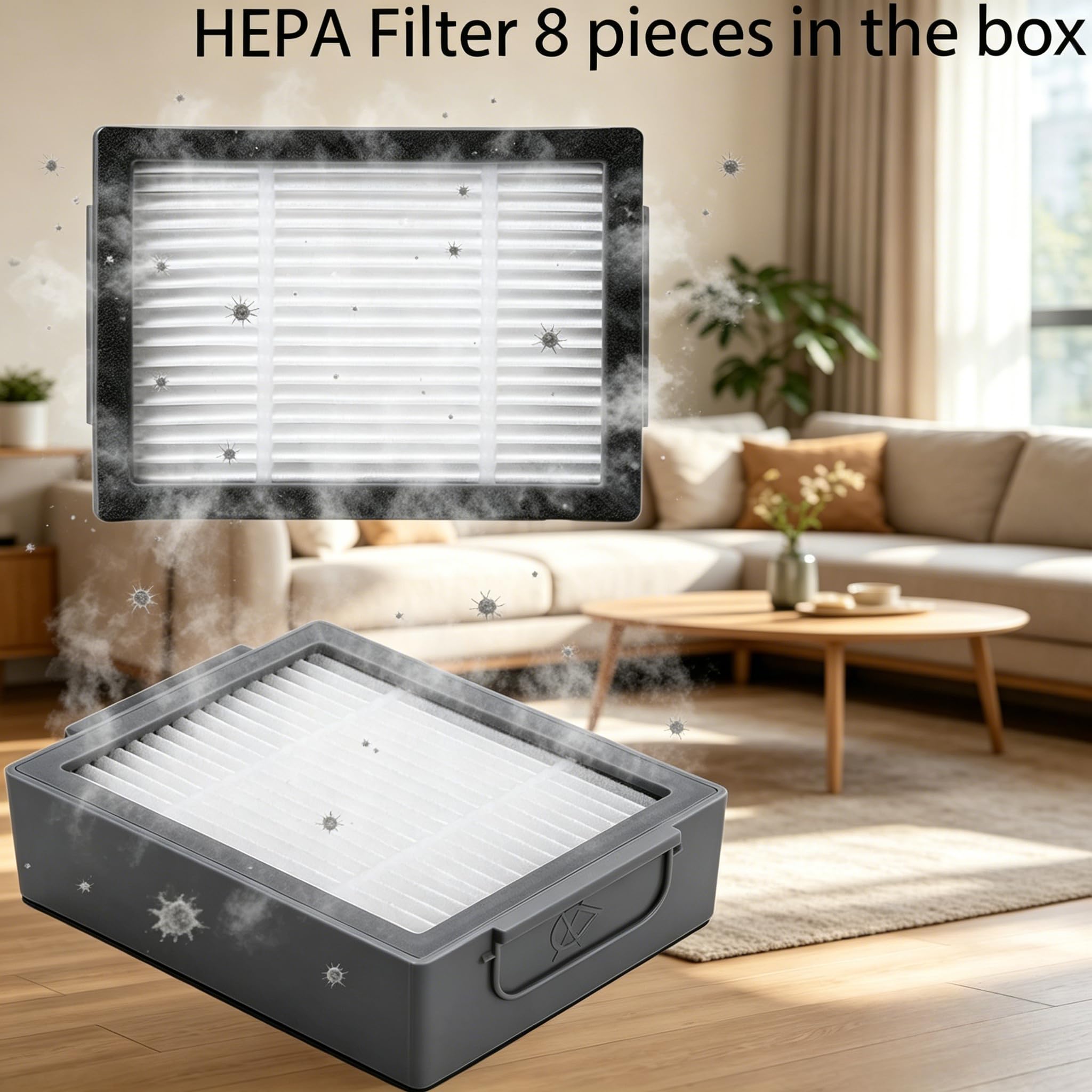 iRobot Roomba edge-sweeping brushes array cleans corners and edges effectively