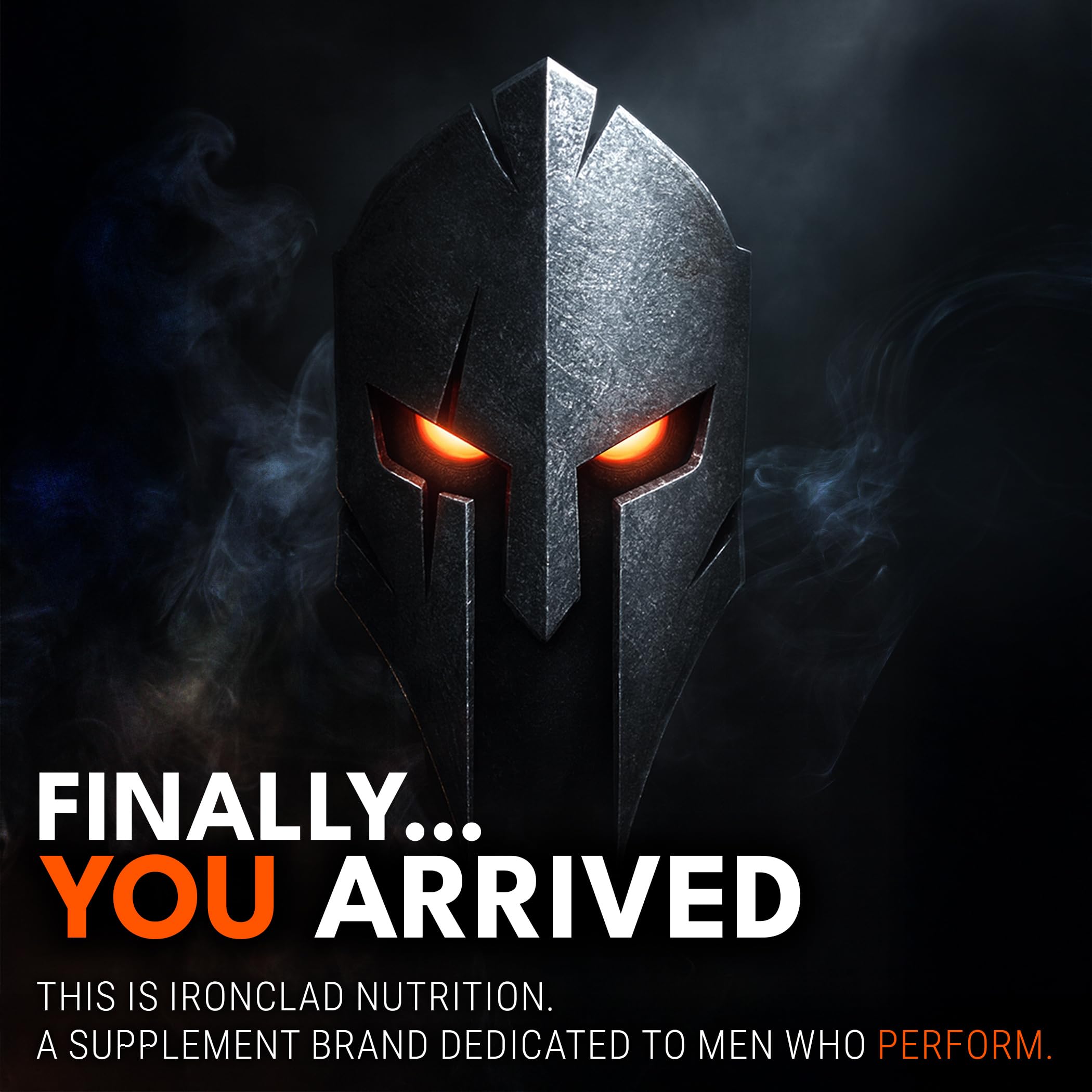 IRONCLAD NUTRITION bote abierto con cápsulas para dosis mensual