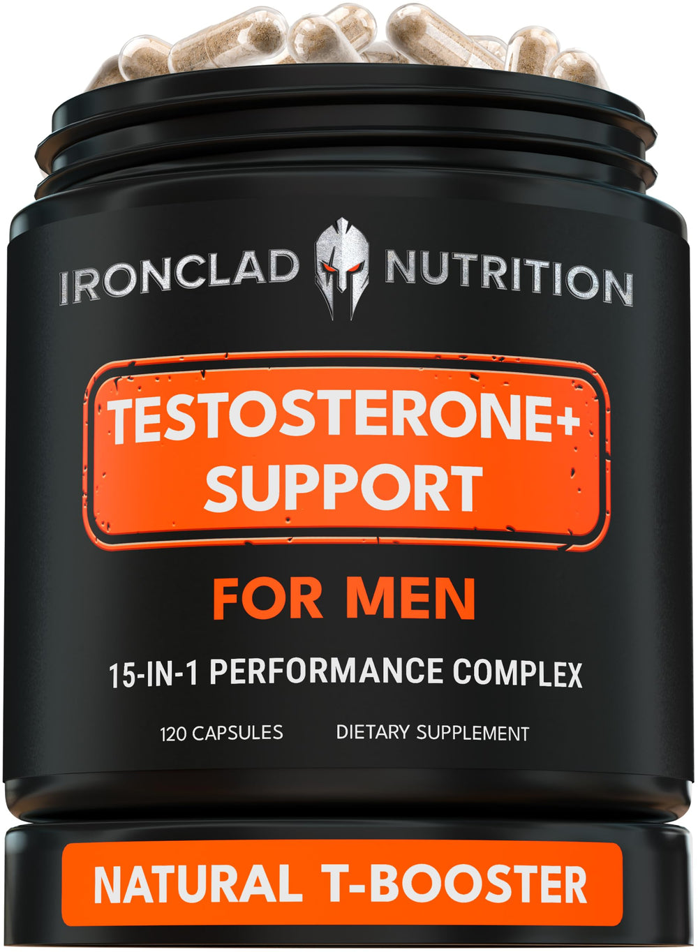 IRONCLAD NUTRITION frente del empaque mostrando confianza y claridad