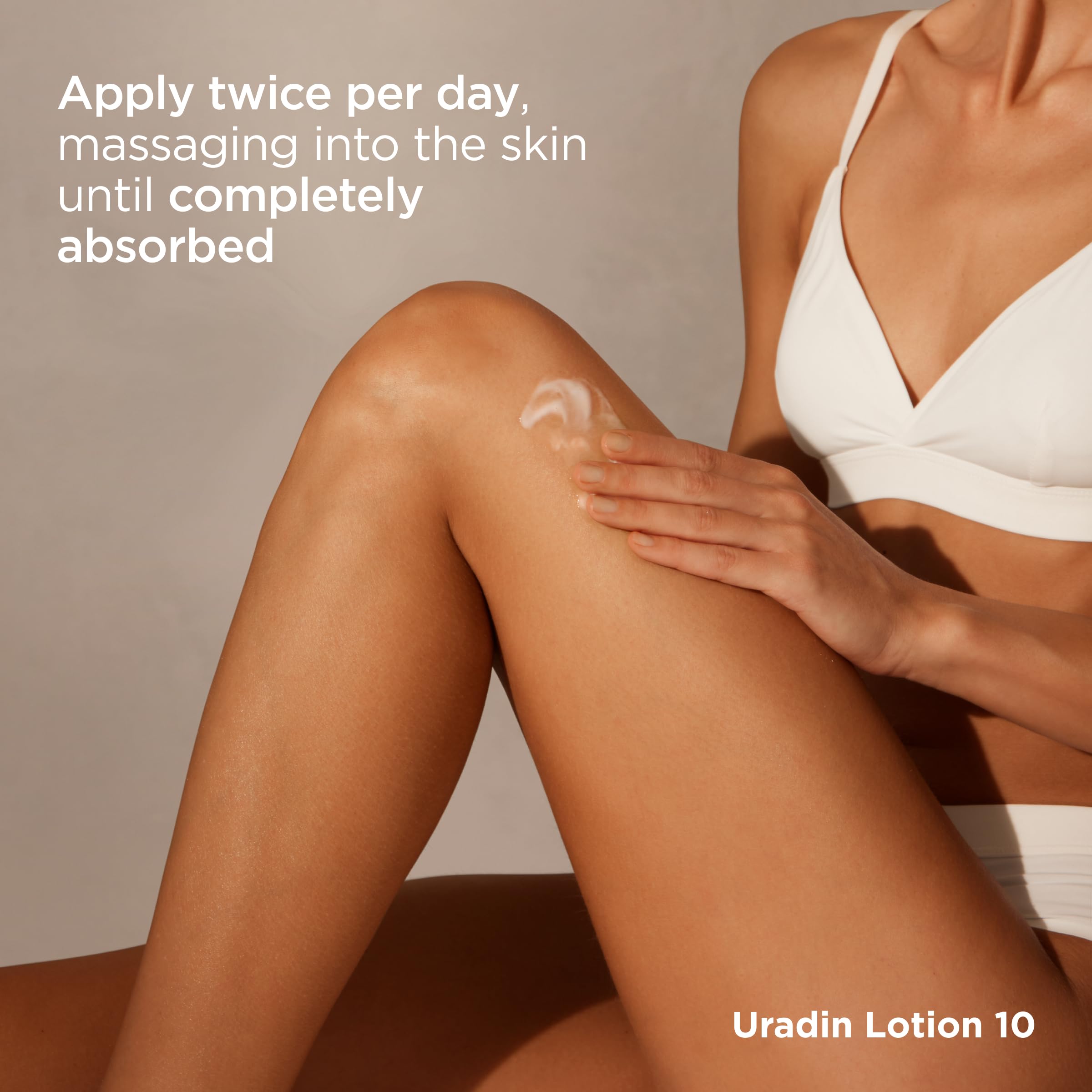 ISDIN Uradin ingredientes urea y dexpanthenol resaltando hidratación prolongada