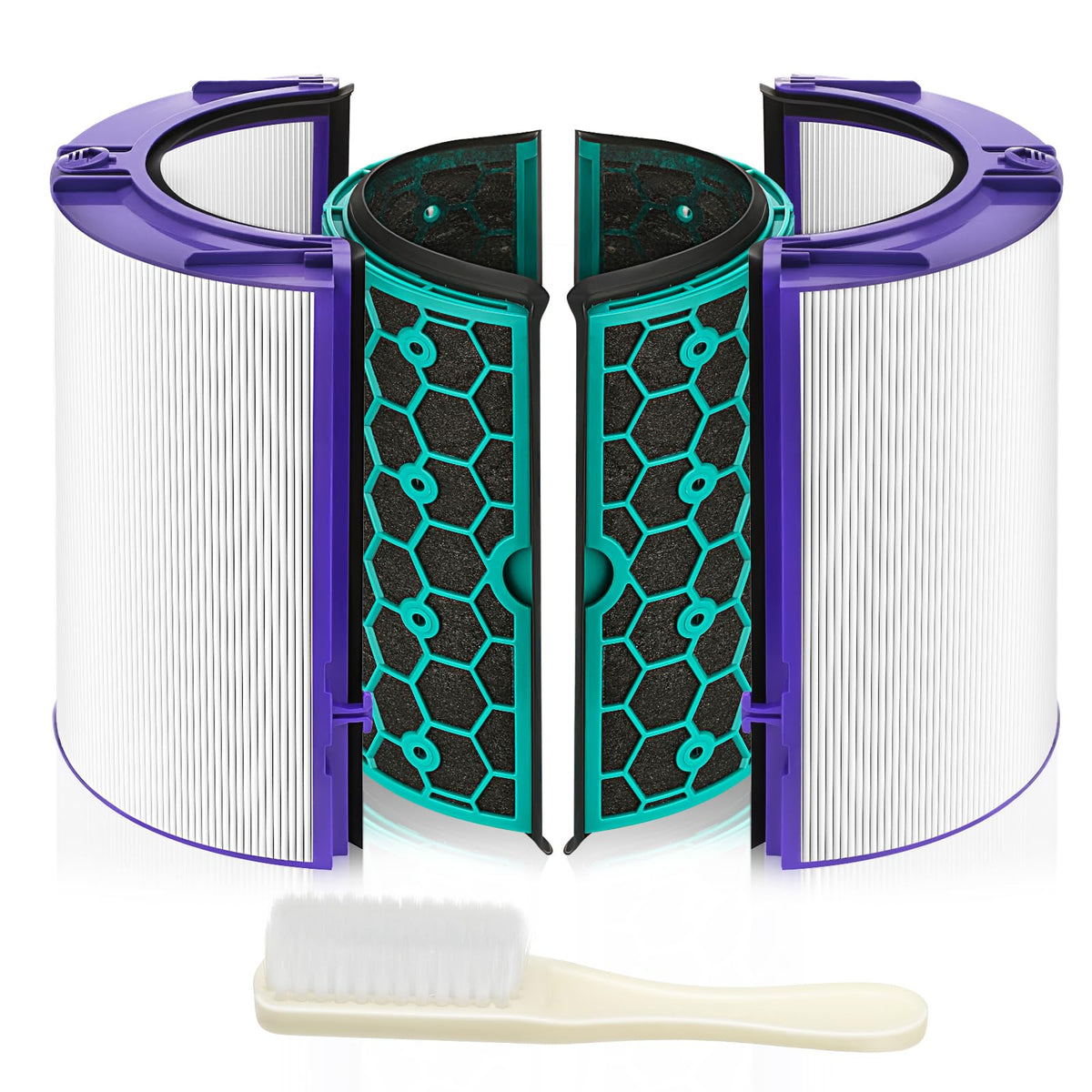 isinlive filtro frontal en embalaje mostrando compatibilidad y ajuste