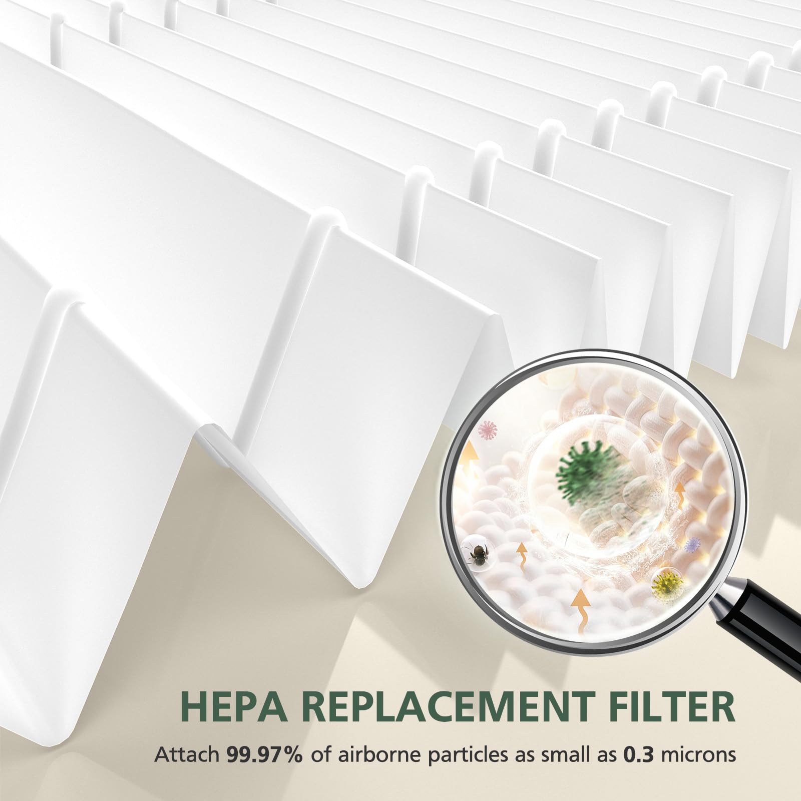 isinlive filtro colocado en purificador Airmega demostrando ajuste perfecto