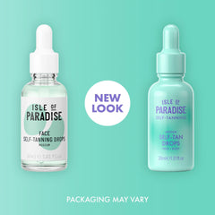 Isle of Paradise aplicación en rostro con acabado natural y uniforme