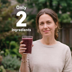 Vaso con batido neutro preparado con Isopure, aporta proteína sin alterar sabor
