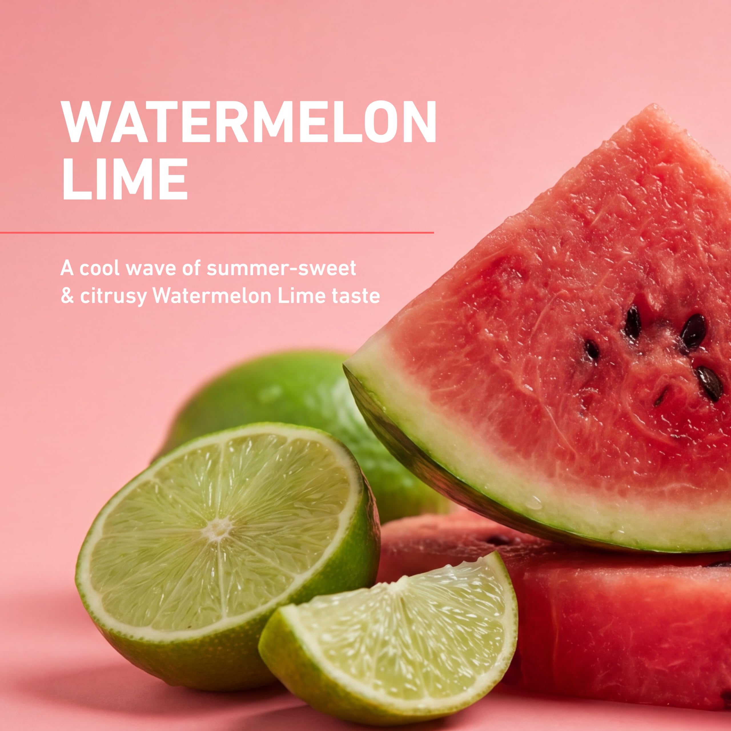 Isopure vaso preparado watermelon lime, bebida refrescante con 20 g proteína