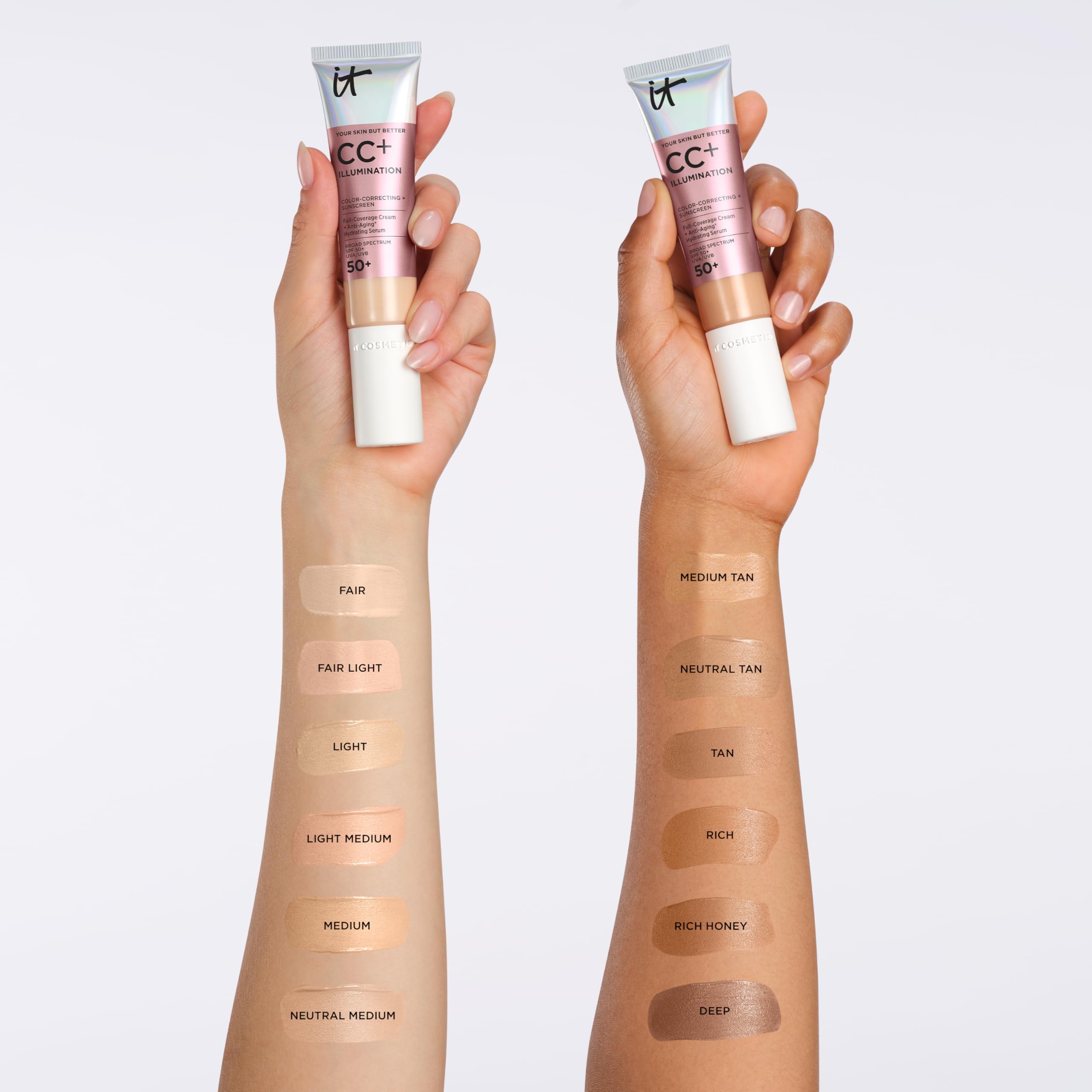 IT Cosmetics aplicación con brocha Heavenly Luxe #7, acabado sin marcas y uniforme