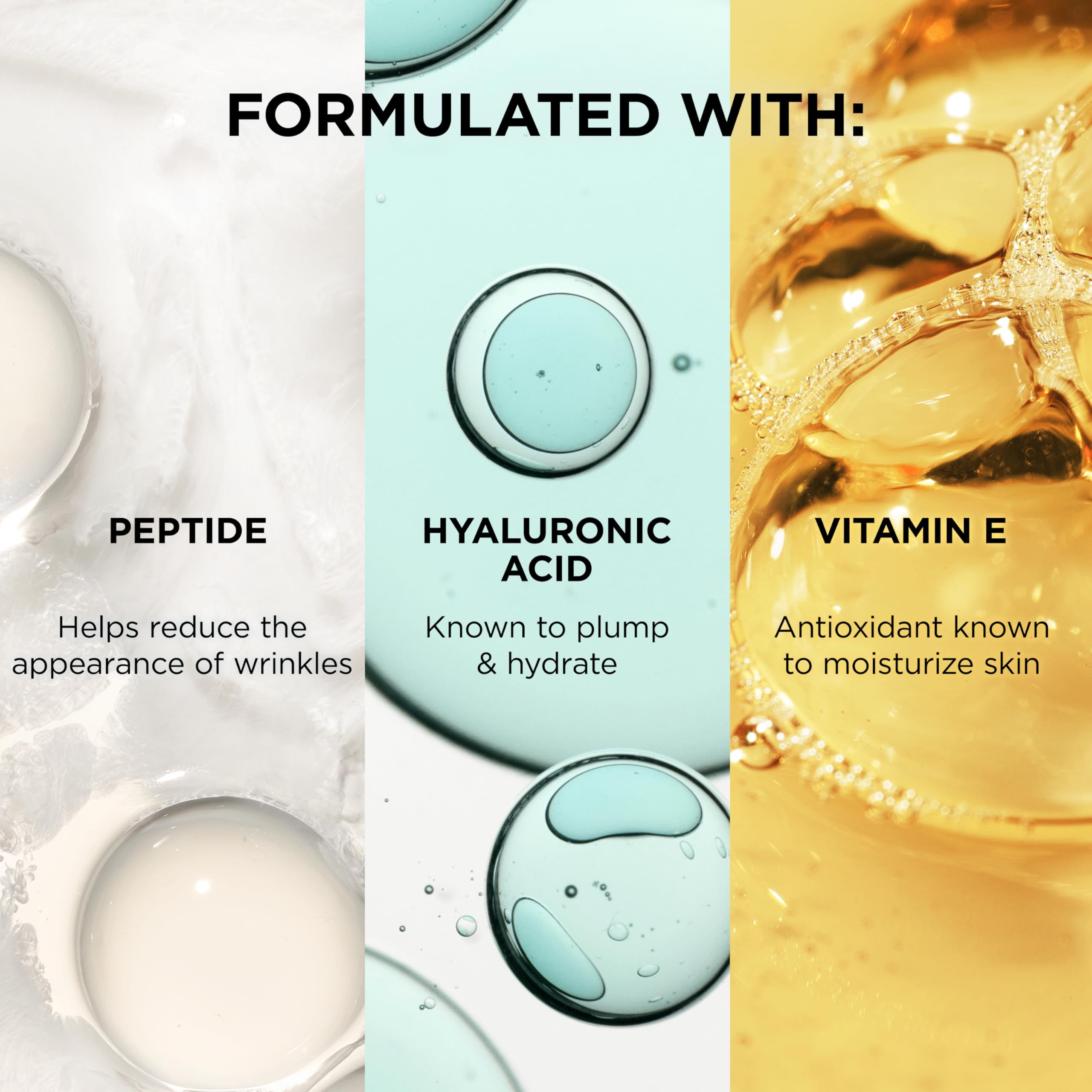 IT Cosmetics etiqueta con lista de ingredientes activos que benefician la piel