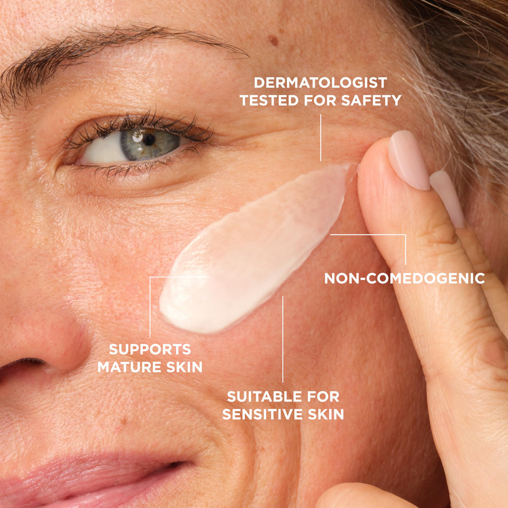 IT Cosmetics comparación antes y después mostrando mejora de textura