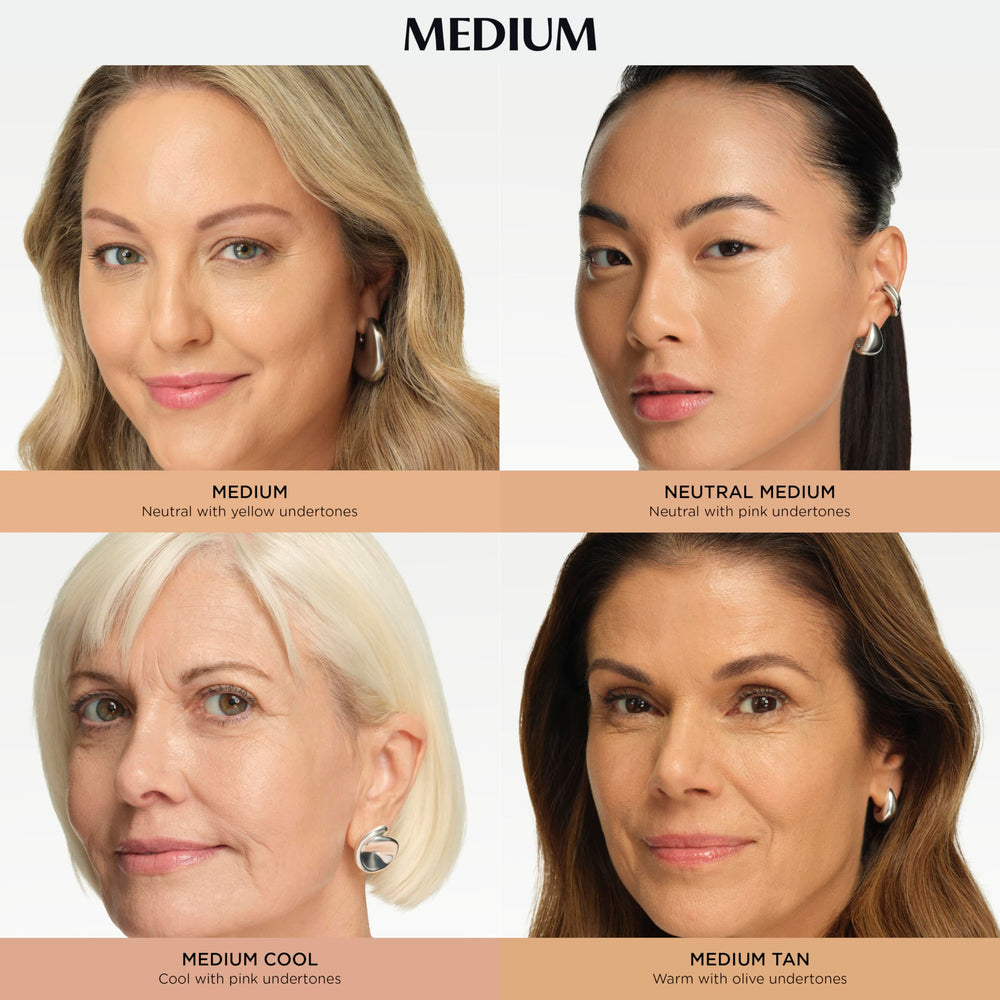 IT Cosmetics etiqueta con lista de ingredientes clave y beneficios visibles