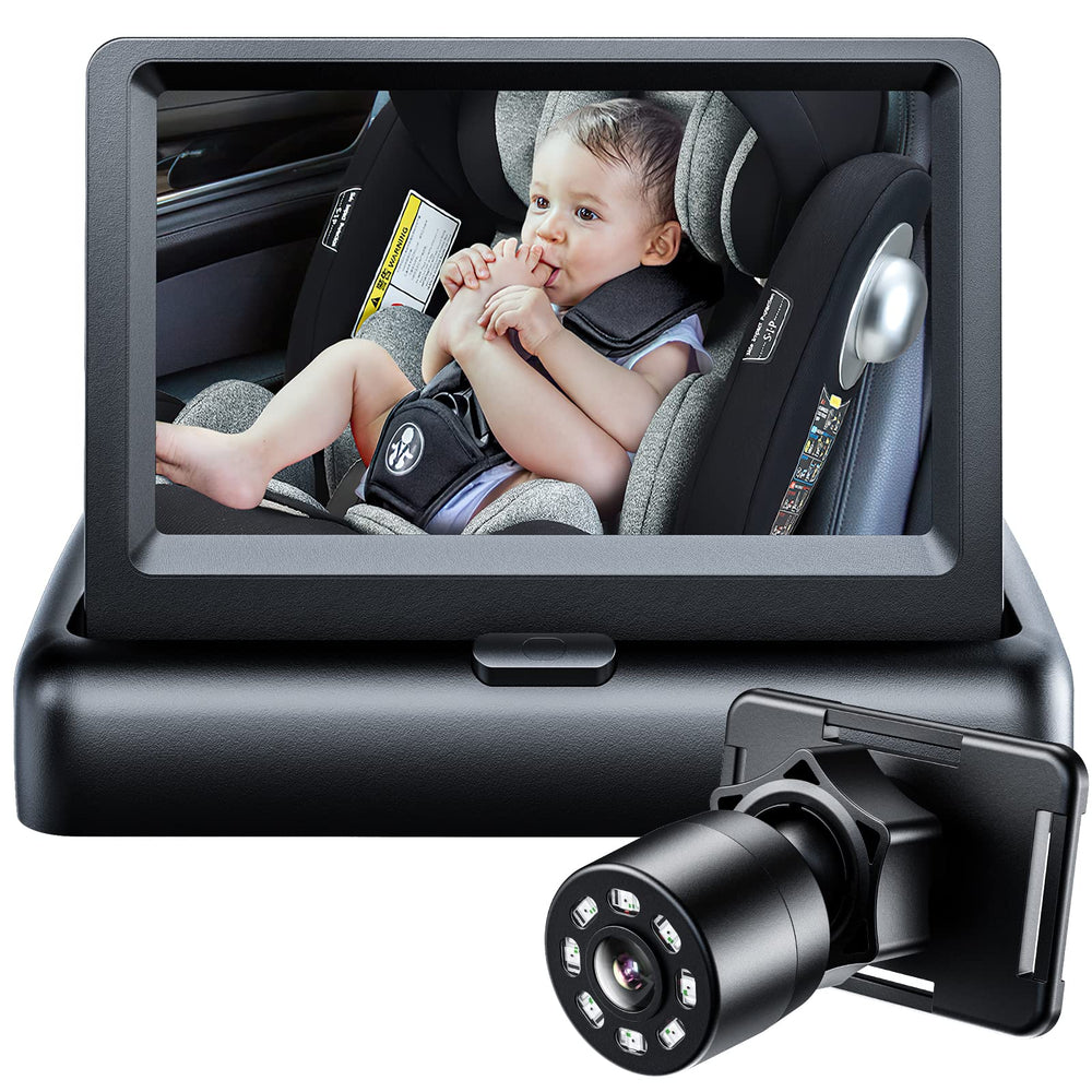 Itomoro cámara frontal con monitor mostrando imagen clara y segura