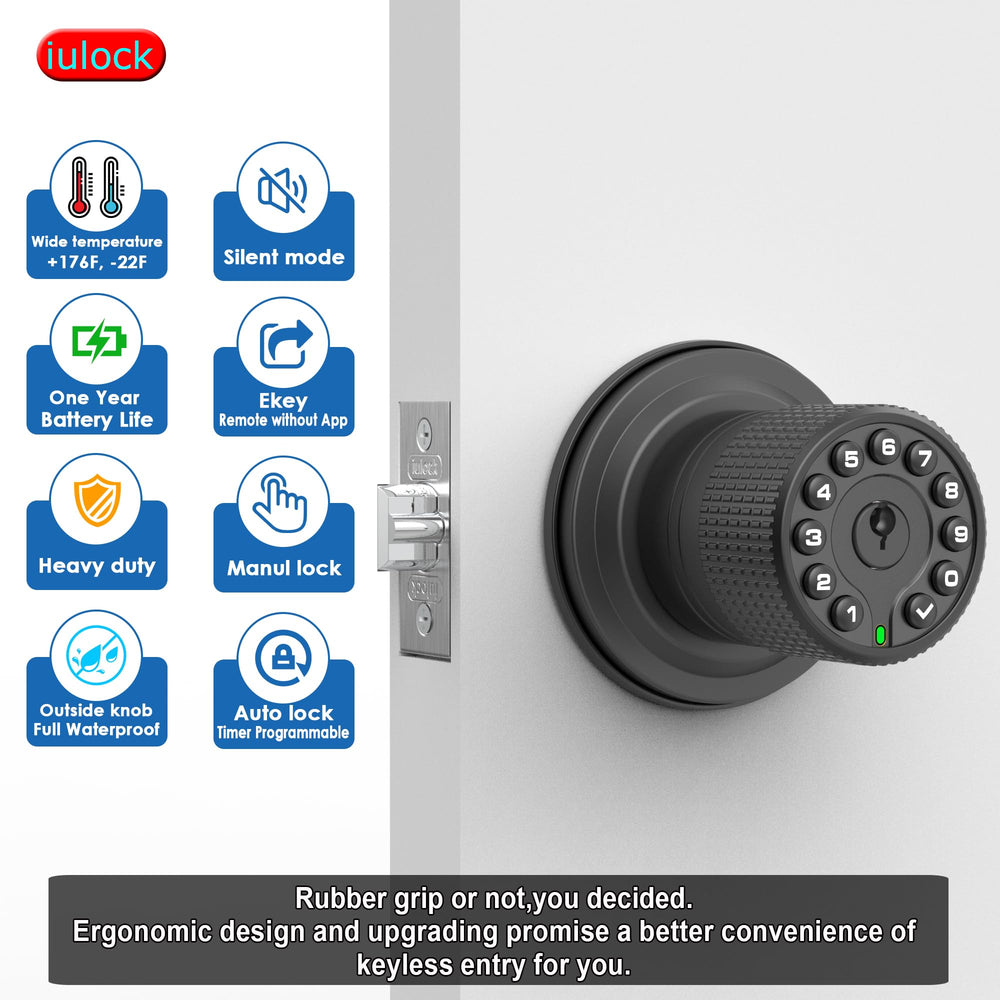 iulock cilindro con dos llaves metálicas, protección adicional