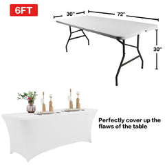 IVAPUPU mantel colocado en mesa de banquete mostrando acabado liso