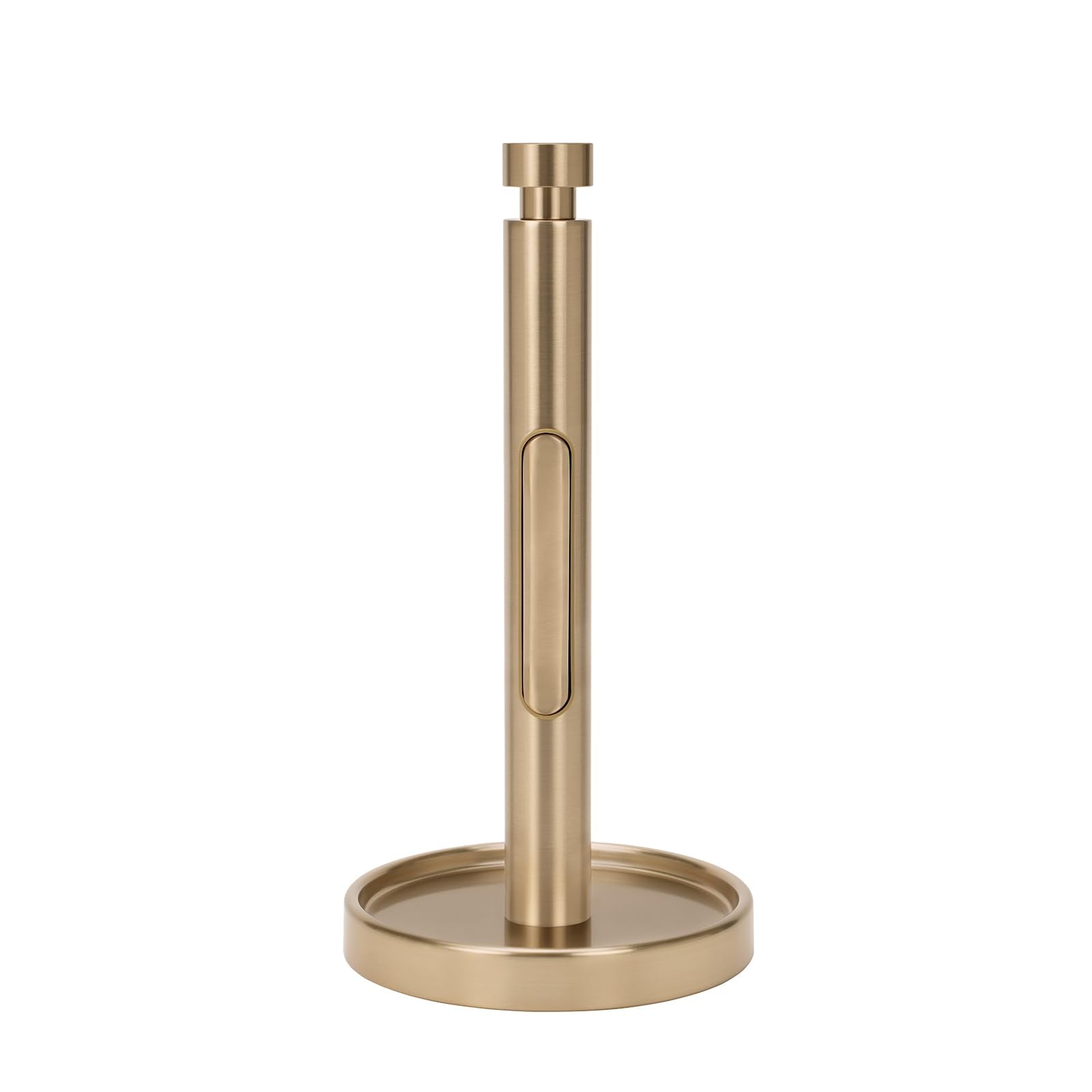 Ivilon portarrollos frontal Warm Gold mostrando diseño elegante y estabilidad