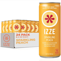 IZZE lata frente mostrando diseño y atractivo visual
