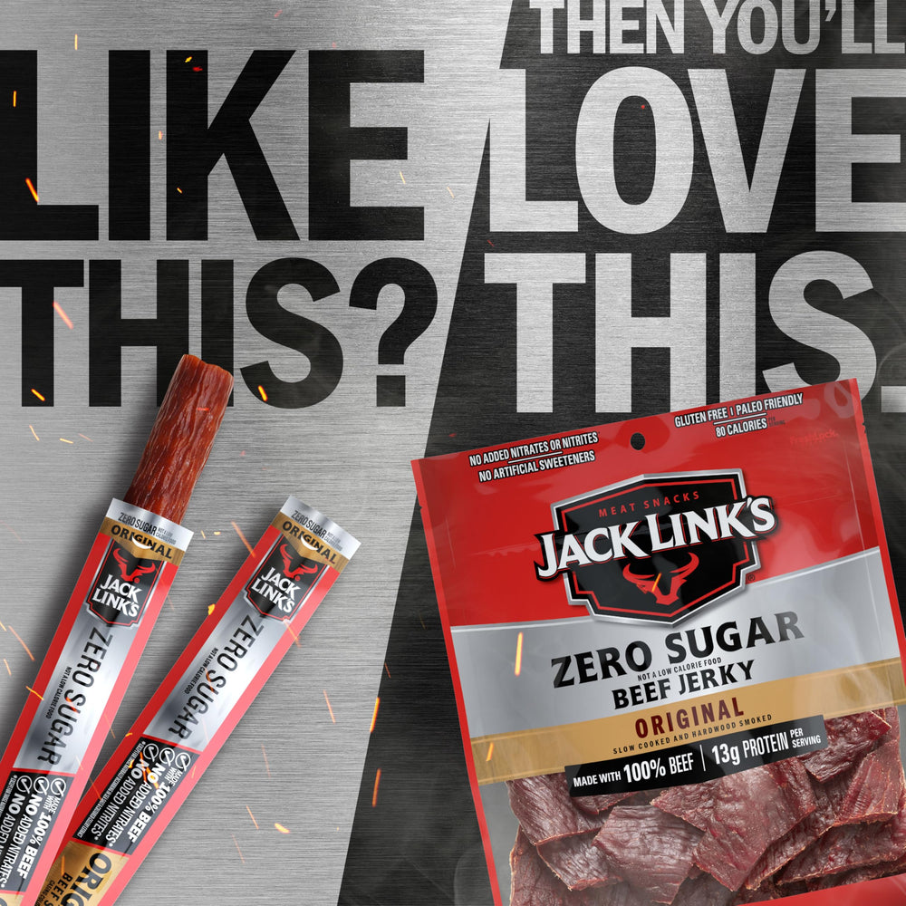 Jack Link's palitos en campamento, opción práctica y estable sin frío