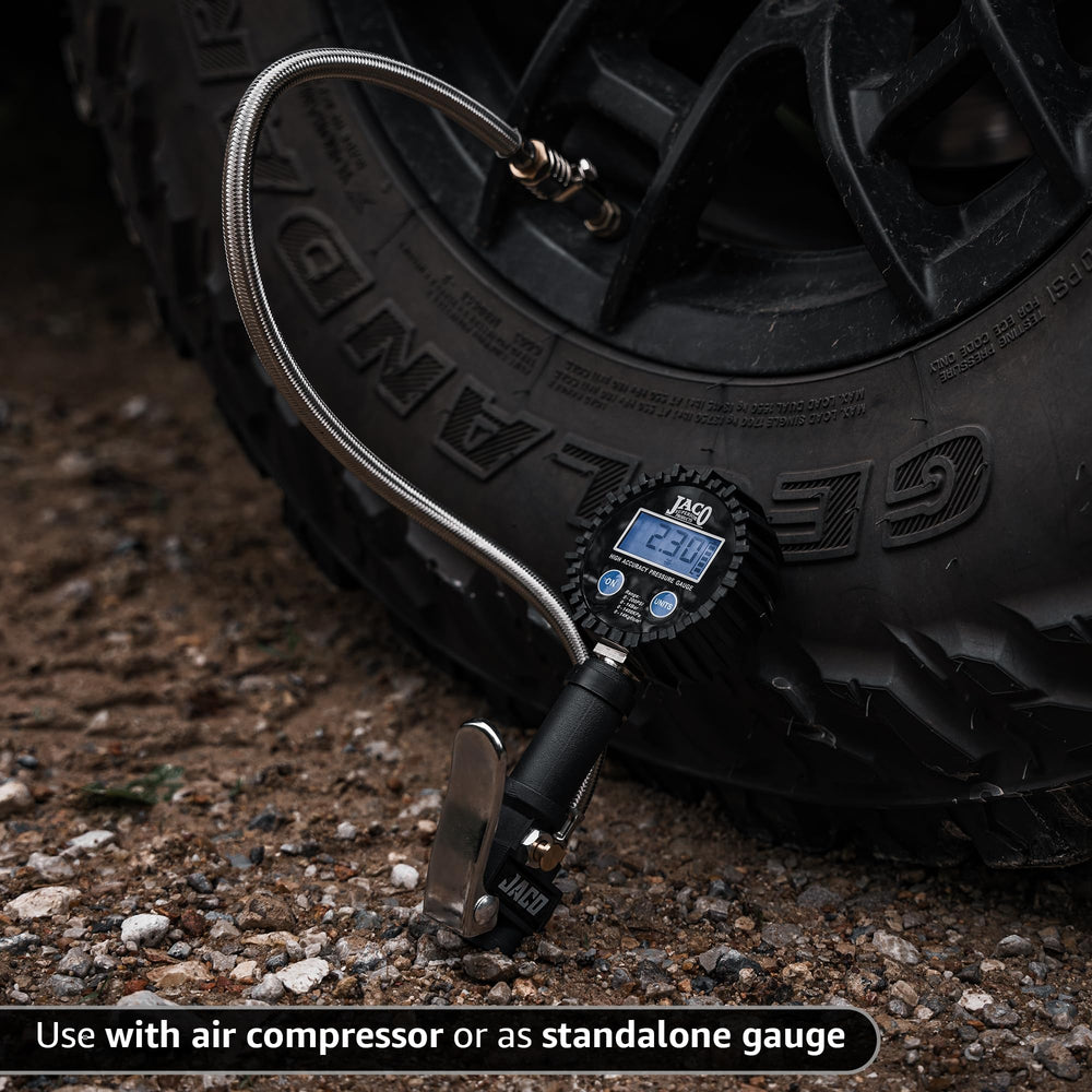 JACO FlowPro boquilla Lightning lock-on en válvula mostrando sellado sin fugas