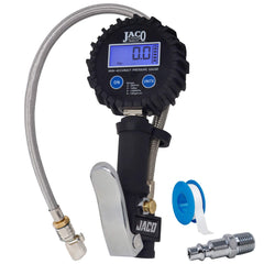 JACO FlowPro vista frontal con carcasa de acero mostrando robustez y durabilidad