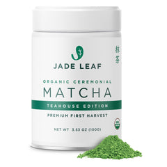 Jade Leaf lata frontal mostrando diseño y frescura