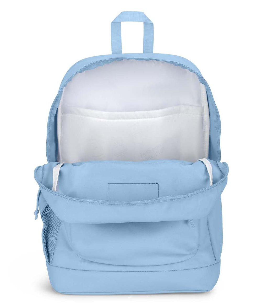 JanSport bolsillo frontal con organizador para cables, bolígrafos y accesorios ordenados