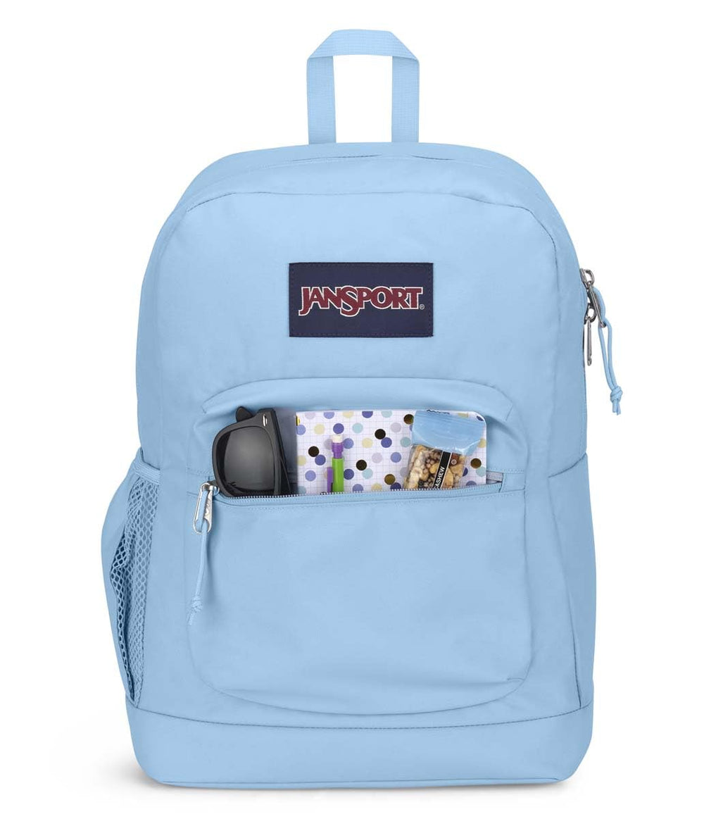JanSport panel trasero acolchado y tirantes rectos para mayor comodidad en largos periodos