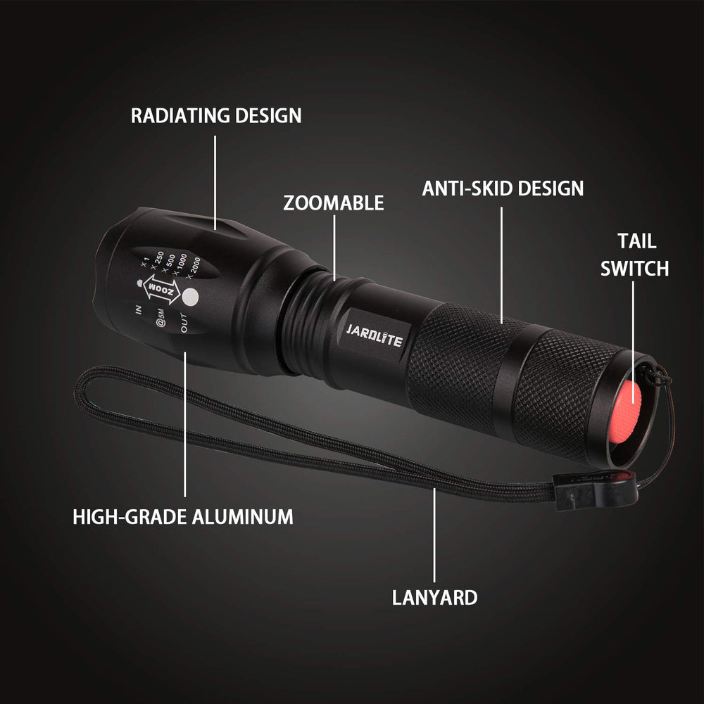 JARDLITE zoom ajustable en foco para ver largo alcance de forma precisa