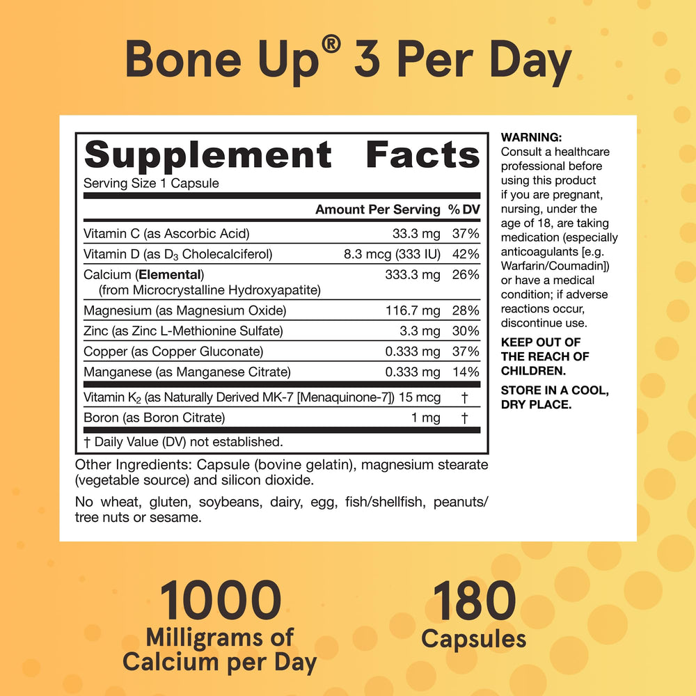 Jarrow Formulas BoneUp cápsula abierta revelando textura y material activo